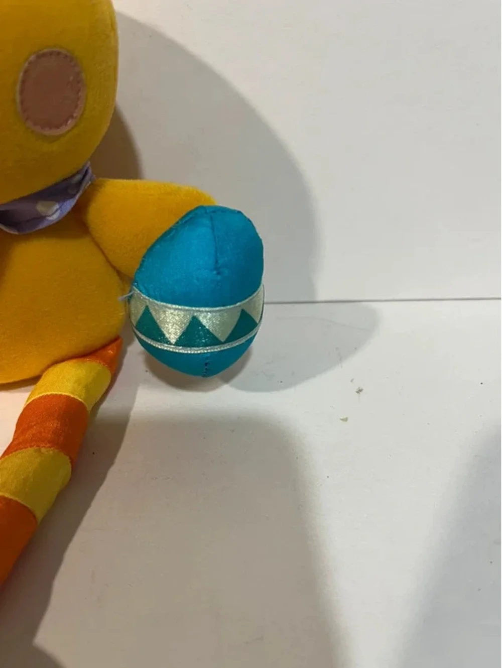 Gibson Greetings Vtg Chick Holding Egg Plush Stuffed Animal Toy Easter 1996